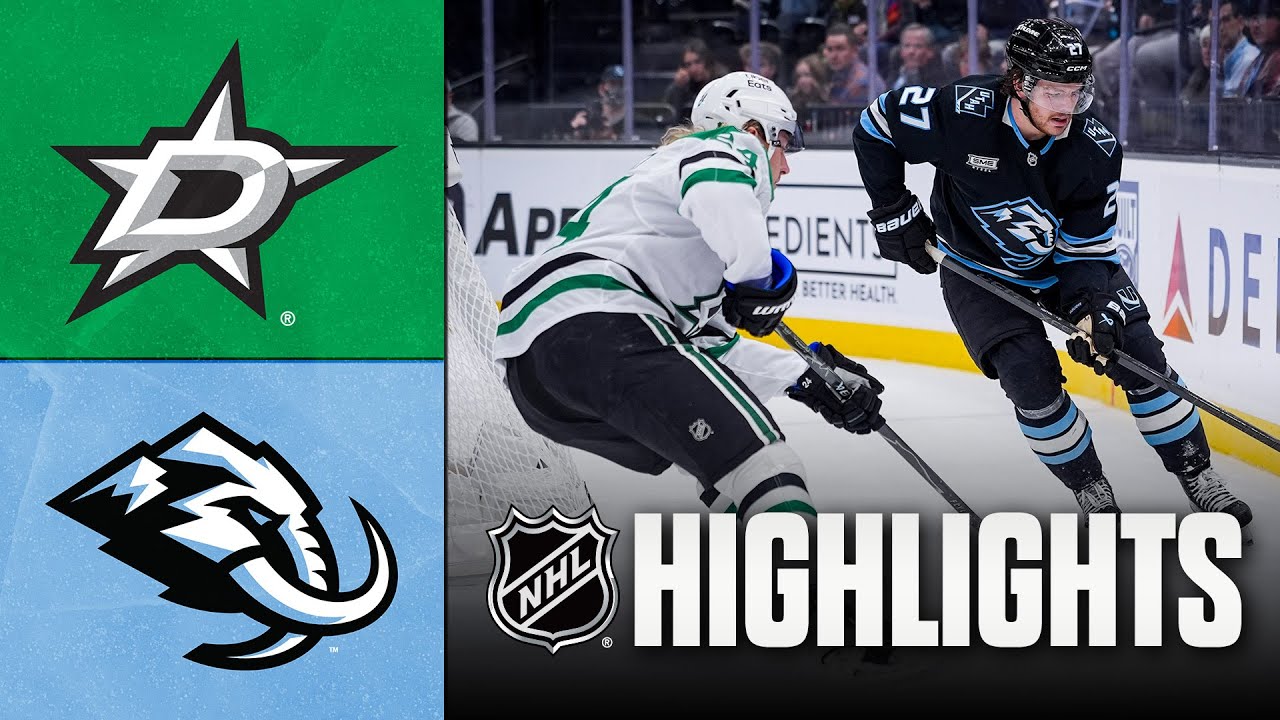Stars vs. Mammoth | NHL Highlights | January 16, 2026
