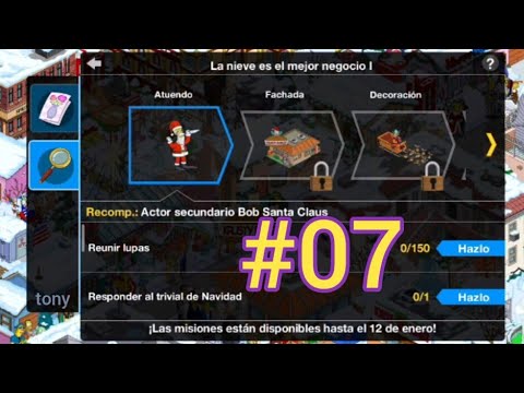 Los Simpson Springfield "Navidad'21: Capítulo 7 - La nieve es el mejor negocio" por Tony