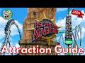Universal Islands of Adventure ATTRACTION GUIDE - 2024 - All Rides & Shows Universal Studios Orlando