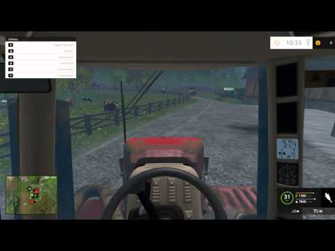 Farming Simulator 15 MP Bjornholm - Planting corn and mowing some grass!