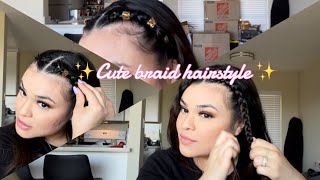 QUICK, EASY, AND CUTE HAITSTYLE FOR BACK TO SCHOOL 📚✏️💁🏻‍♀️