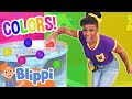 Meekah S Water Play With Color Balls Discovery Kids Museum Blippi Learn Colors And Science