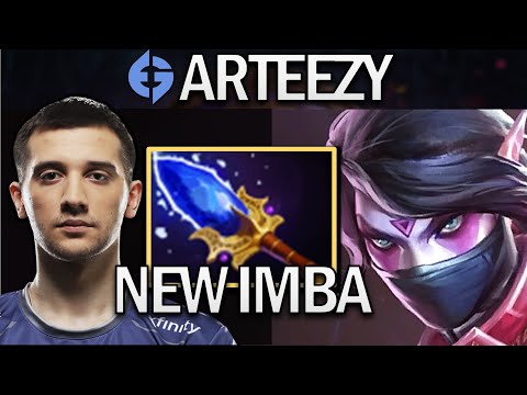 EG.ARTEEZY TEMPLAR ASSASSIN WITH AGHANIMS SCEPTER - DOTA 2 7.29 GAMEPLAY