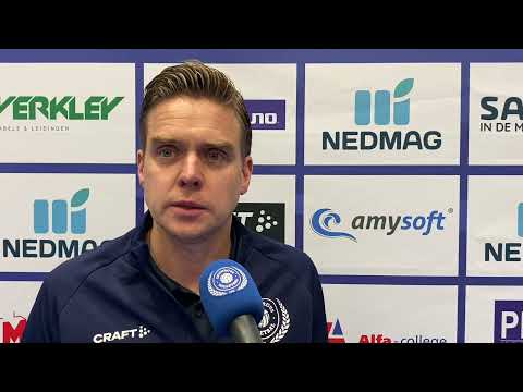 Coach Arjan Taaij tevreden met 3-0 winst op Numidia