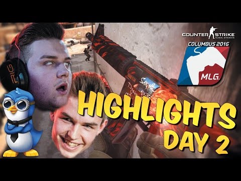 CS GO MLG COLUMBUS 2016 Highlights Day #2