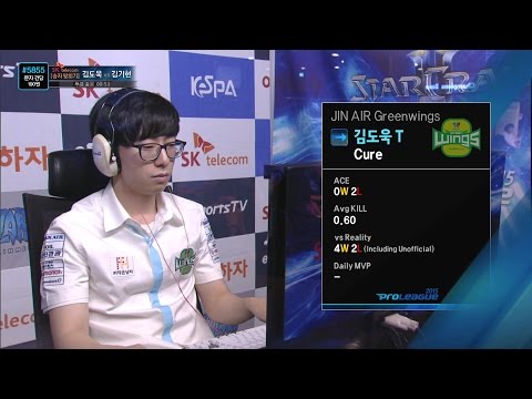 [SPL2015] Cure(Jin Air) vs Reality(Samsung) Set4 Vaani Research Station -EsportsTV, Starcraft 2