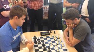 Magnus Carlsen vs Seth Bannon (blitz)