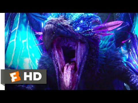 The Thousand Faces of Dunjia (2017) - Angry Peacock Alien Scene (3/10) | Movieclips