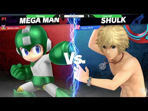 Super Smash Bros. Ultimate: Cena Nuff (Shulk) V BlitzLuigy (Mega Man) - Synthesis Online 64