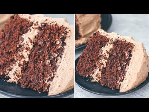 One Bowl Triple Chocolate Cake