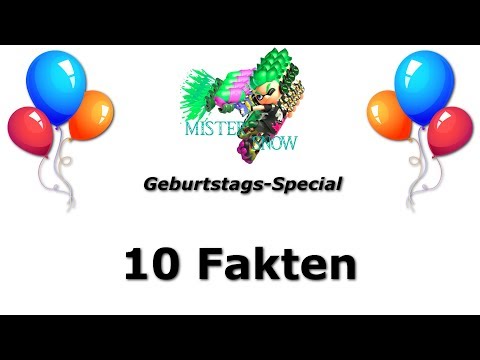 Geburtstags-Special: 10 Fakten über Mister_Snow