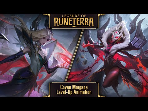 Legends of Runeterra - Coven Morgana Level-Up Animation