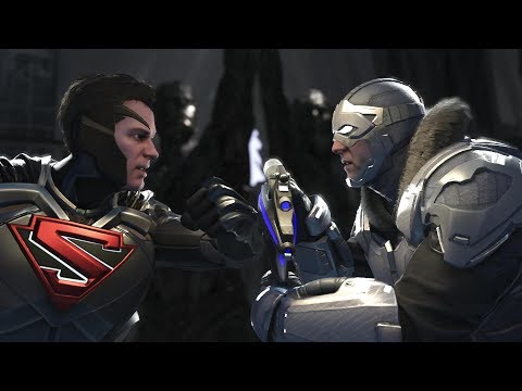 Injustice 2 : Superman Vs Captain Cold - All Intro/Outros, Clash Dialogues, Super Moves