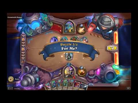 Solution Puzzle Lab Survival: For Me? - Crystalsmith Kangor (3/5), Hearthstone Boomsday