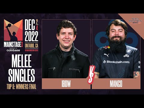 iBDW (Fox) vs Mang0 (Falco) - Melee Top 8 Winners Final  - Mainstage 2022