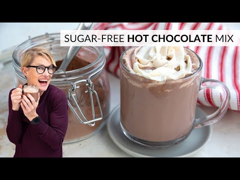 Ketolicious Hot Chocolate! Make YOUR OWN easy sugar-free mix!