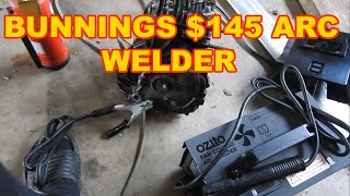 $145 Bunnings OZito Arc Welder First Time Trying TO Weld