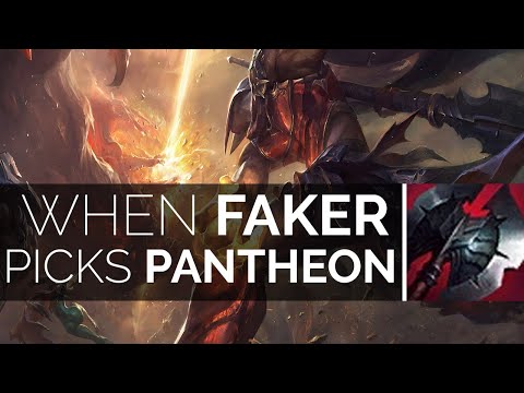 SKT T1 Faker Pantheon Mid - WHEN FAKER PICKS PANTHEON VS ZED SOLOQ - 6.17 Pro Gameplay Season 6