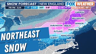 Winter Storm Watch Issued As Coastal Storm Eyes Northeast With Snow, Flooding Rain