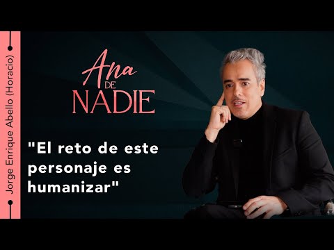 "Horacio es un hombre con una gran agilidad": Jorge Abello sobre su personaje en Ana de nadie