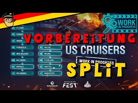 US KREUZER SPLIT - ALLE Vorteile sichern - World of Warships