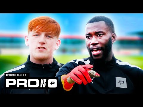 ???? GOALKEEPER CHALLENGES WITH HARRY PINERO & ANGRY GINGE ???? | Pro:Direct vs Pro:Direct