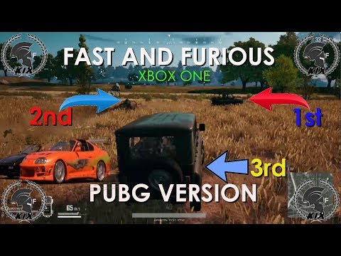 PLAYERUNKNOWN'S BATTLEGROUNDS - PUBG FAST AND FURIOUS FUNNY MOMENTS