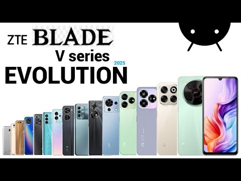 Evolution of ZTE Blade V series | History of ZTE