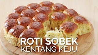 Membuat Sarapan dengan Resep Roti Sobek Kentang Keju yang Mudah