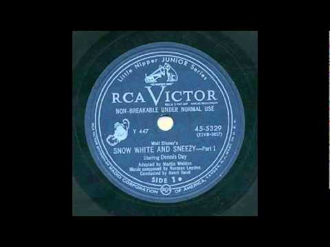 Snow White and Sneezy with Dennis Day - Sequel to Snow White & the Seven Dwarfs?