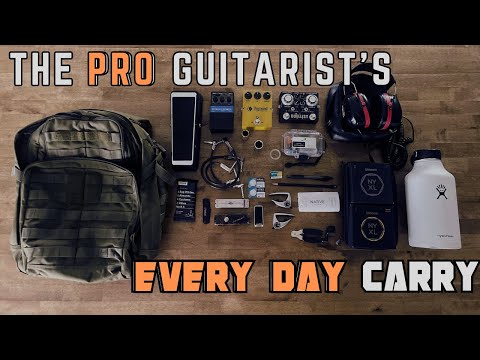 The Pro Guitarist's EDC – gear you NEED!