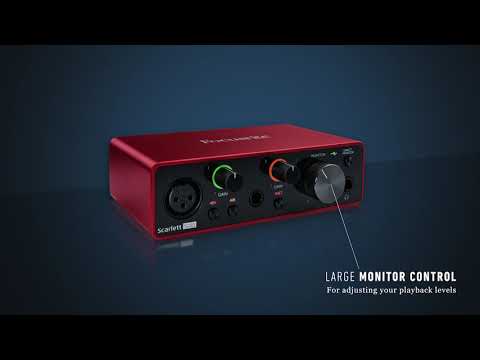 Focusrite Scarlett Solo Studio 3rd Gen USB Audio Interface and Recording with Stand and Pop Filter