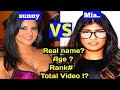 Mia Khalifa Vs Sunny Leone Data Comparison Video Between Two Legend Pornostar Based On 2025 Data