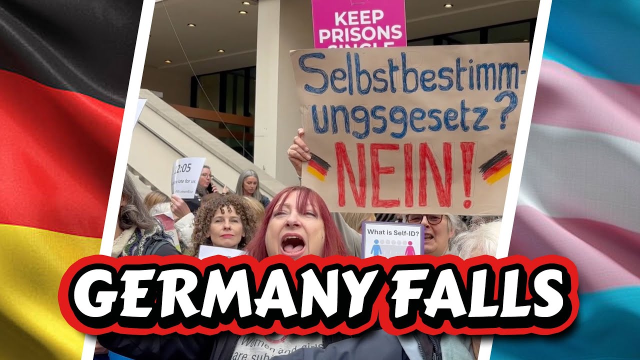 Germany's War On Women | The London Protest with Maya Forstater