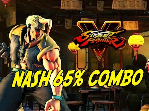 NASH - 65% Combo & More (Street Fighter 5 Beta)