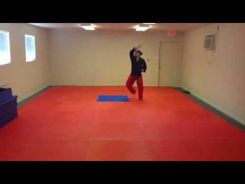 Hwa-Rang Tae Kwon Do Form - Front View Slow