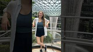 Airport of our dreams! ♥️ The $1.3 billion USD Jewel is really a sight to see! #travel #travelvlog