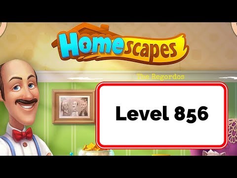 Homescapes Level 856 - No Boosters