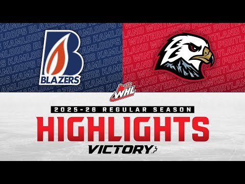 Kamloops Blazers at Portland Winterhawks 11/01 | WHL Highlights 2025-26