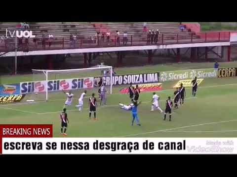 Gol da portuguesa Tiago Amaral  Portuguesa 1 x 0 vasco