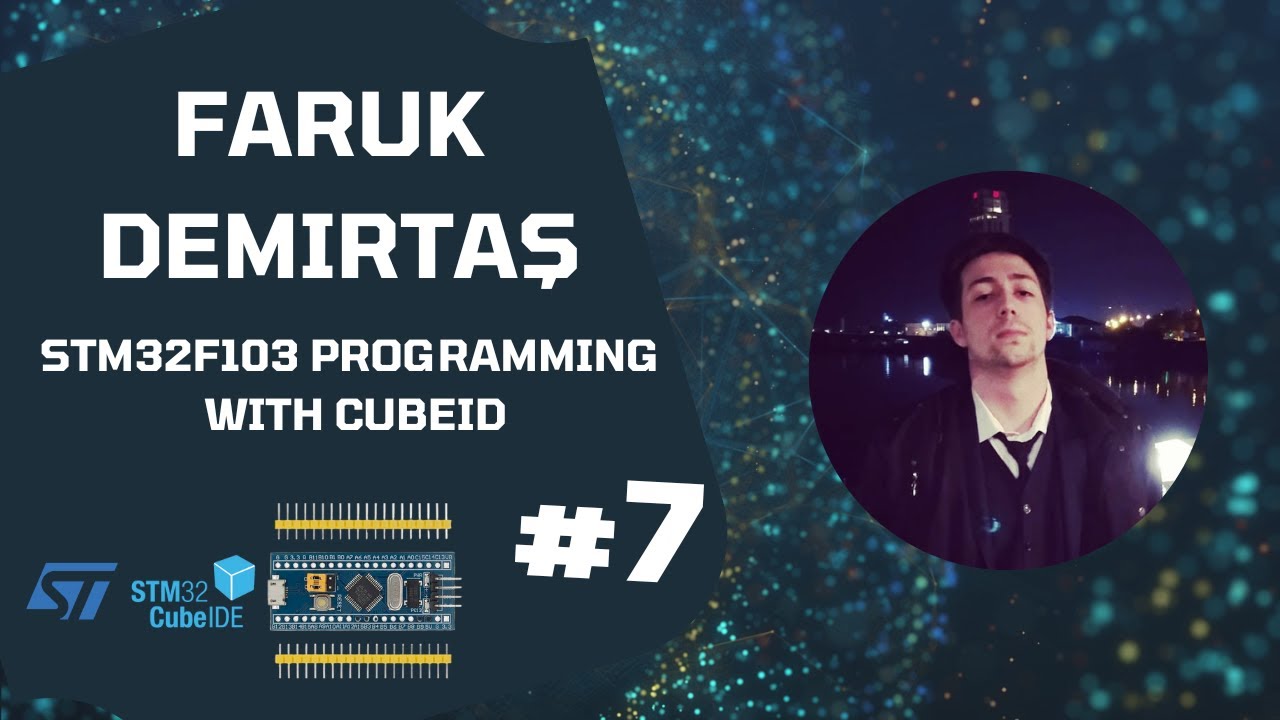 #7 STM32F103 Programming With CubeIDE Tutorial UART Reading Data