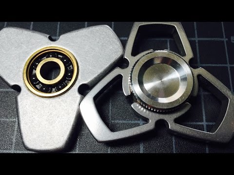 Yardwerx Zik fidget spinner review: Hollow Body and Raw Gunmetal steel spinners