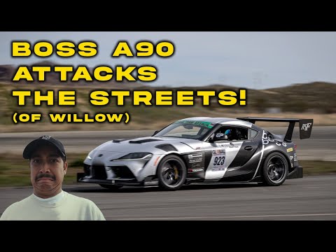 The BOSS A90 Supra attacks the Streets of Willow!