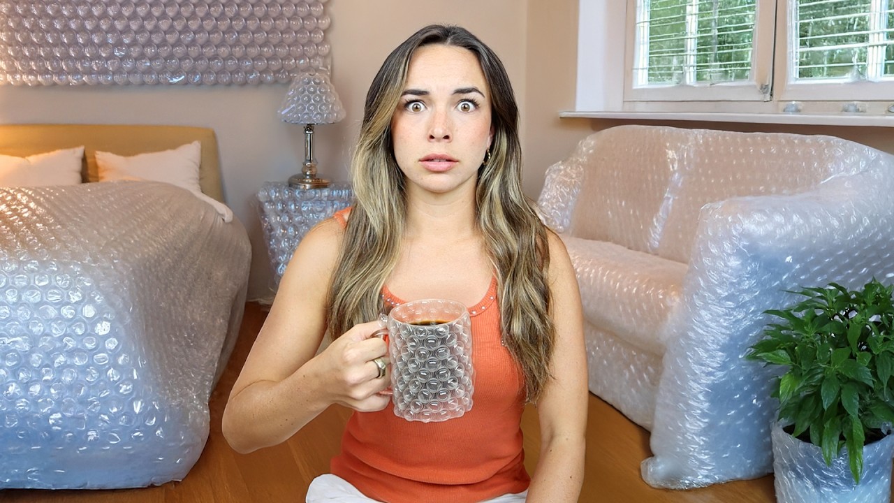 I Transformed My Room With ONLY Bubble Wrap