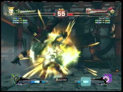 Guile Vs. Akuma (SSF4AE)