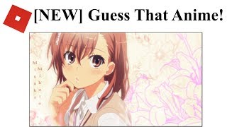 Guess The Anime Roblox Th Clip - 