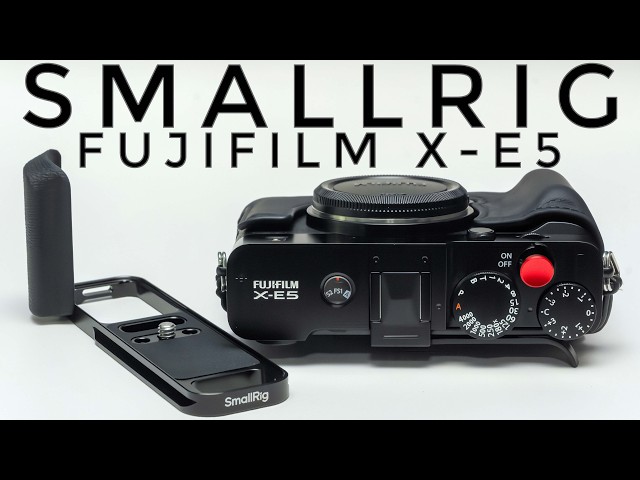 Vídeo relacionado con SMALLRIG Empuñadura para Pulgar con Cubierta para Zapata para FUJIFILM X-E5 (Negro) - 5452