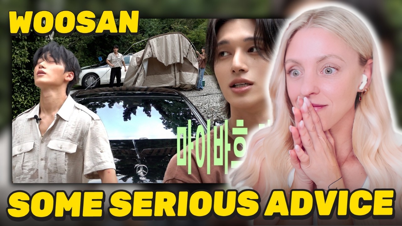 ATEEZ WOOSAN: Stealing the Boss’s Car for Car Camping - REACTION!