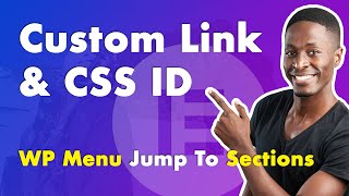 How to Link WordPress Menu Items to Elementor Sections (Elementor Menu Anchor)