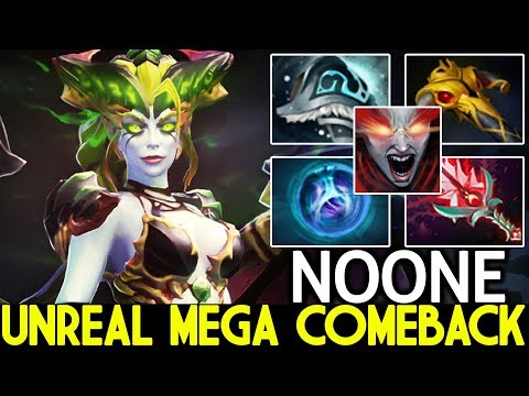 Noone [Queen of Pain] Epic Pro Plays Unreal Mega Comeback 7.22 Dota 2